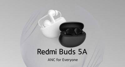Xiaomi предстаивла Redmi Buds 5A с ANC, Bluetooth 5.4 и фукнцией Google Fast Pair за $24 - gagadget.com - Индия