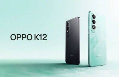 Представлен смартфон Oppo K12 с чипом Snapdragon 7 Gen 3 и 100-ваттной зарядкой - ilenta.com
