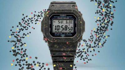 Casio представила G-5600BG-1: часы, которые сделаны из переработанных отходов за $199 - gagadget.com