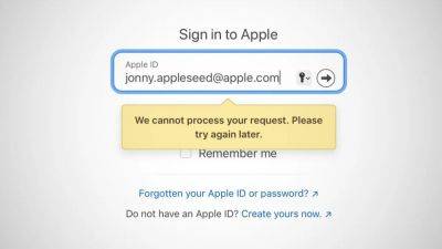 Пользователи устройств Apple столкнулись с проблемами при входе в аккаунт Apple ID - 24tv.ua