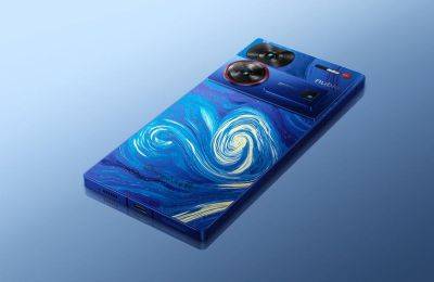 Ван Гог - nubia Z60 Ultra Starry Night Edition дебютировал на глобальном рынке и его тут же раскупили - gagadget.com