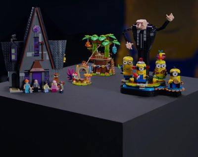 Lego - В честь выхода мультфильма Despicable Me 4: LEGO и Illumination представили наборы конструкторов по цене от $54.99 - gagadget.com