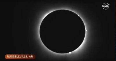 В США продемонстрировали первые кадры солнечного затмения - gagadget.com - США - шт. Огайо - Техас - Англия - Мексика - Нью-Йорк - шт. Иллинойс - штат Арканзас - шт.Пенсильвания - штат Мэн