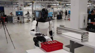 Робот Optimus вступил в ряды работников завода - chudo.tech - Новости