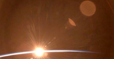 Ракета Falcon 9 встретила орбитальный рассвет: видео - universemagazine.com - Украина