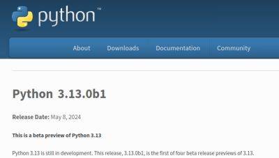 denis19 - Вышла первая бета-версия языка программирования Python 3.13.0b1 - habr.com