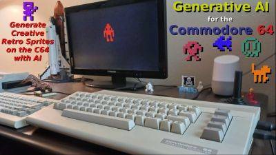 maybeelf - На Commodore 64 запустили ИИ-генератор изображений - habr.com