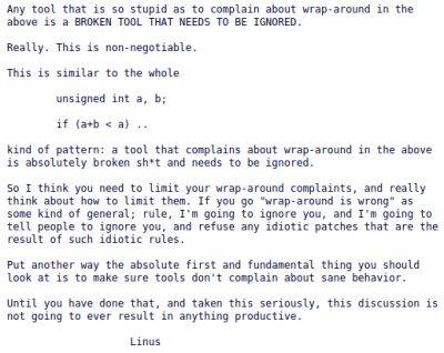 denis19 - Торвальдс посоветовал Кису Куку из Google быть решением, а не проблемой в работе с кодом и мейнтейнерами ядра Linux - habr.com
