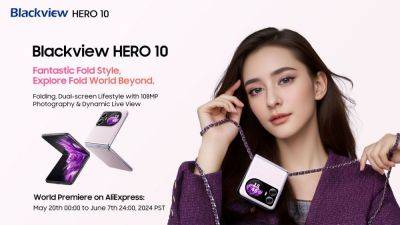 Blackview HERO 10 глобально представлен на AliExpress с двумя экранами и камерой 108 Мп - hitechexpert.top