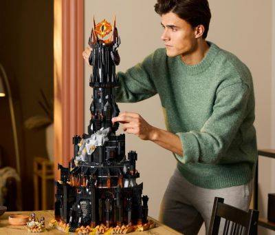 Lego - Цена $459 и 5471 деталь: LEGO и Warner Bros анонсировали набор Lord of the Rings: Barad-Dûr - gagadget.com