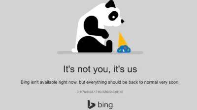 Глобальный сбой в работе Microsoft Bing привел к сбою в работе ChatGPT, Copilot и DuckDuckGo - 24tv.ua - Microsoft