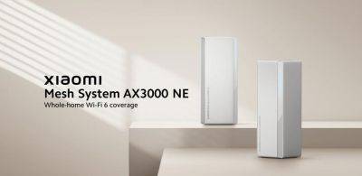 Xiaomi представила на глобальном рынке Mesh-систему AX3000 NE с поддержкой WiFi 6 - gagadget.com - Китай