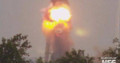 Неудачный тест двигателя SpaceX привел к взрыву во время его испытания - gagadget.com - Техас
