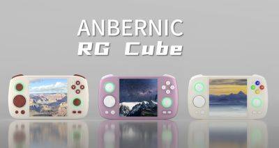 Представлена игровая консоль Anbernic RG Cube для любителей ретро-игр - gagadget.com - Мали
