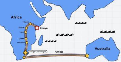Джо Байден - Google свяжет Африку и Австралию первым подводным оптоволоконным кабелем - habr.com - США - Вашингтон - Австралия - Зимбабве - Юар - Конго - Кения - Уганда - Руанда - Замбия