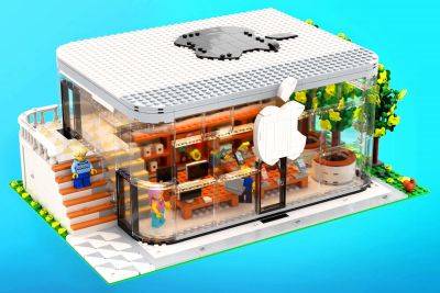 Lego - Фанат Apple создал макет конструктара Apple Store, LEGO может выпустить его в розничную продажу - gagadget.com