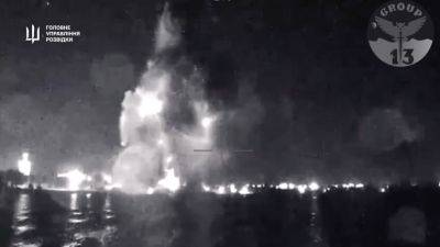 Главное управление разведки Украины показало как с помощью морских дронов Magura V5 уничтожили два российских катера КС-701 «Тунец» (видео) - gagadget.com - Россия - Украина - Крым