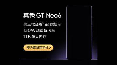 Realme GT Neo 6 доступен для бронирования - hitechexpert.top - Китай