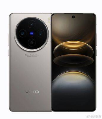 Vivo X100 будет иметь тонкий профиль толщиной 7.8 мм и плоский дисплей. - hitechexpert.top - Китай