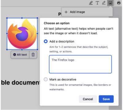 Mozilla планирует использовать ИИ в Firefox для улучшения доступности - habr.com