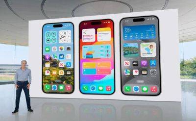 iOS 18 позволяет менять размеры виджетов с главного экрана iPhone - gagadget.com