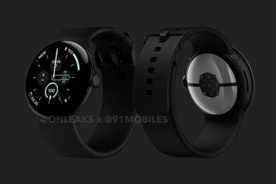 В сеть попали рендеры Google Pixel Watch 3 - hitechexpert.top