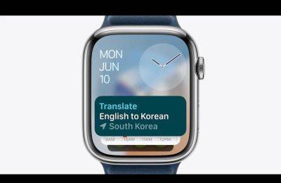 Apple Watch с watchOS 11 получит Apple Translate - gagadget.com