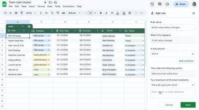 maybeelf - Google Sheets будет отправлять пользователям электронные письма - habr.com