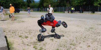 Создан автономный робот, который передвигается на колёсных ногах - chudo.tech - Новости