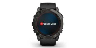 YouTube Music доступен на часах Garmin - gagadget.com