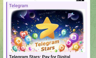 Павел Дуров - Telegram запустил Telegram Stars - habr.com