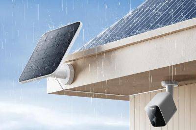 Xiaomi представила солнечную панель для уличной камеры с защитой IP66 и мощностью 5 Вт - gagadget.com - Китай