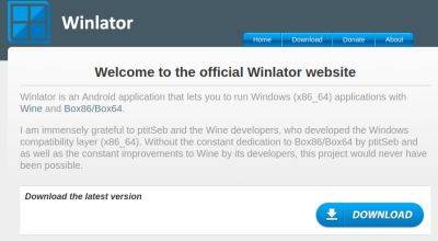 denis19 - Релиз Winlator 7.0, окружения для запуска Windows-приложений в Android - habr.com
