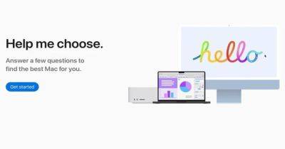 Apple поможет выбрать Mac: Компания запустила новый веб-сайт "Help Me Choose" для поиска необходимого компьютера - gagadget.com