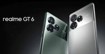 realme GT 6 дебютировал в Европе: смартфон с AMOLED-дисплеем на 120 Гц, чипом Snapdragon 8s Gen 3, защитой IP65 и батареей на 5500 мАч за €700 - gagadget.com