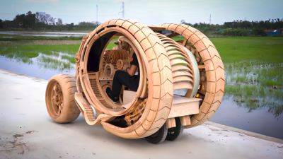 Вьетнамский инженер создал футуристичный автомобиль из дерева - chudo.tech - Вьетнам - Новости