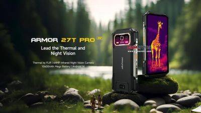 Новый защищённый смартфон Ulefone Armor 27T Pro с тепловизором и батареей на 10600 мАч готовится к выходу - gagadget.com