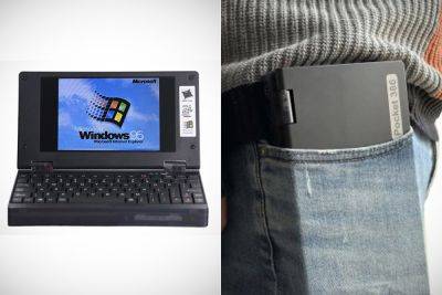 Карманный ретро-ноутбук Pocket 386 с чипом Intel 386 SX 40 МГц, 8 МБ ОЗУ, Windows 3.11 или 95 — можно даже поменять видеокарту - itc.ua