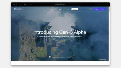 daniilshat - Runway представила Gen-3 Alpha — очередную нейросеть для генерации видео - habr.com