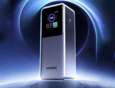 UGREEN Energy Pro: аккумулятор с 1.54-дюймовым экраном, объёмом 25 000 мАч и мощностью до 65 Вт за $48 - gagadget.com - Китай