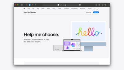 daniilshat - Apple запустила тест, который поможет выбрать подходящий под нужды пользователя Mac - habr.com