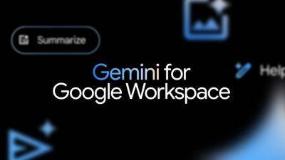В приложениях Google Workspace появилась боковая панель с Gemini AI - gagadget.com