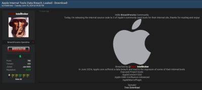 maybeelf - Хакер взломал Apple и получил исходные коды трёх сервисов - habr.com - США