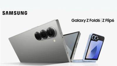 Новая утечка демонстрирует, как будут выглядеть складные смартфоны Samsung Galaxy Fold 6 и Flip 6 в официальных чехлах - gagadget.com - Париж