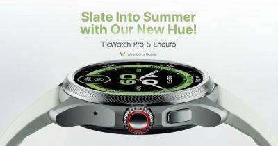 Mobvoi представила новую версию TicWatch Pro 5 Enduro - gagadget.com