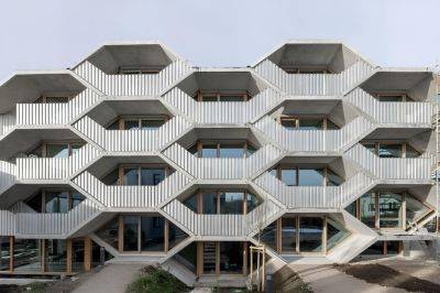 Немецкие архитекторы создали многоквартирный дом, похожий на соты - chudo.tech - Мюнхен - Новости