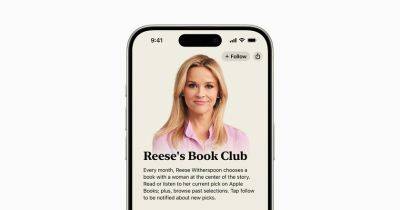 Риз Уизерспун - Apple заявила о партнерстве с Риз Уизерспун и Reese's Book Club - gagadget.com