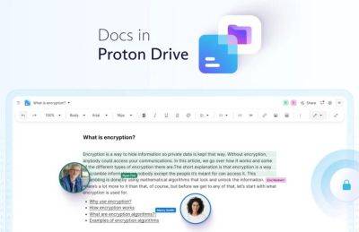 Proton выпускает собственную версию Google Docs со сквозным шифрованием - gagadget.com - Microsoft
