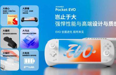 Представлена игровая консоль AYANEO Pocket EVO - ilenta.com