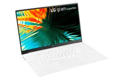 LG выпустила белую версию ноутбука Gram SuperSlim 2024 - ilenta.com
